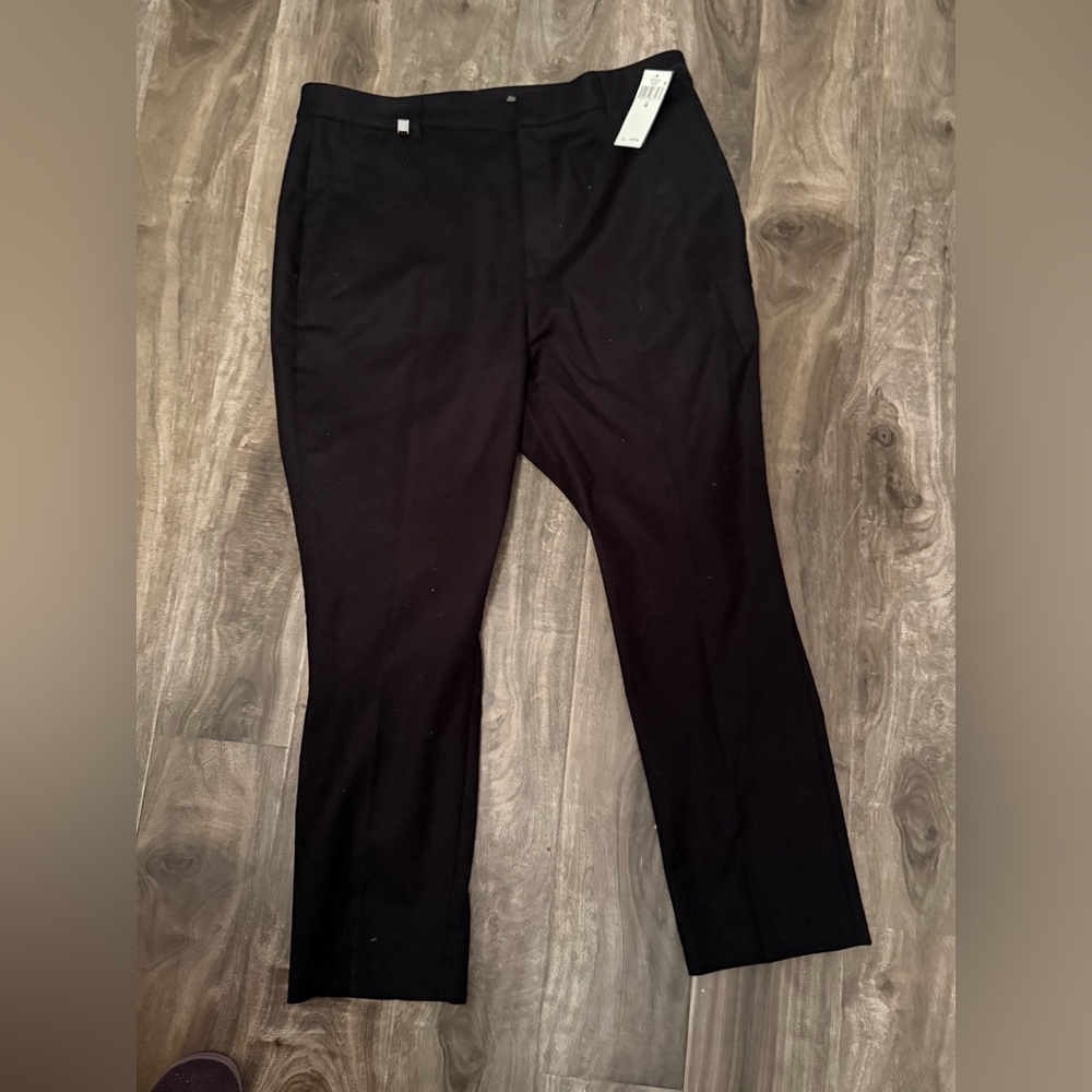 New with Tag Ralph Lauren Size 16 Black Dress Pants